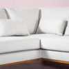 3-zitshoek links CL, stof Melva 02, M460 beige - Afbeelding 8