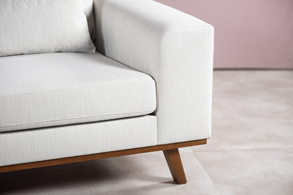 3-zitsbank CL L+R, stof Melva 02, M460 beige - Afbeelding 8