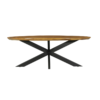 Eetkamertafel Brandy | Ovaal | 210 cm - Afbeelding 8