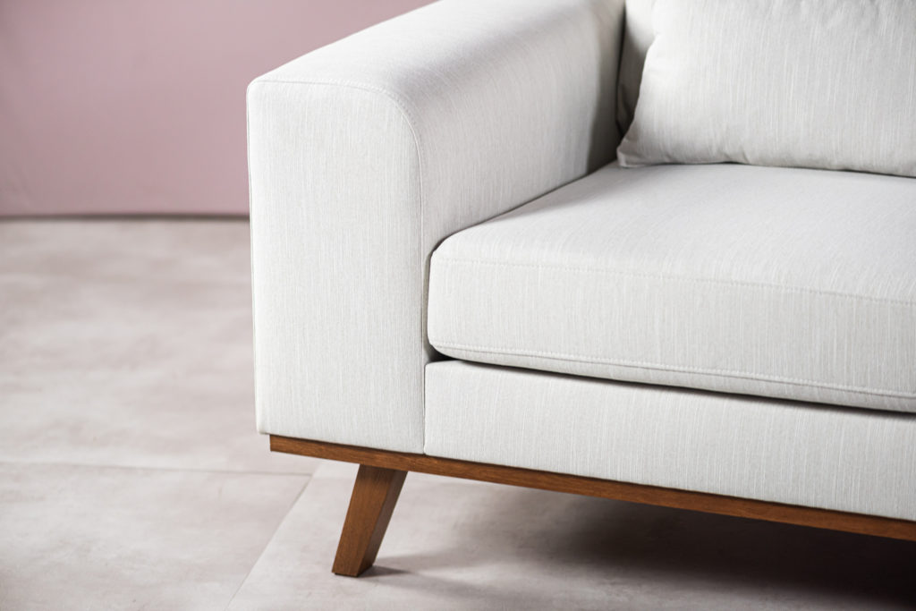 3-zitsbank CL L+R, stof Melva 02, M460 beige - Afbeelding 9