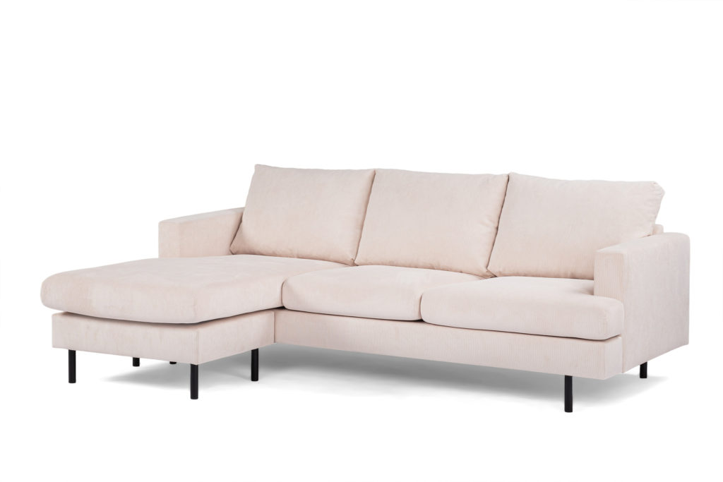 3-zitsbank CL L+R, stof Fjord 23, F460 beige - Afbeelding 10