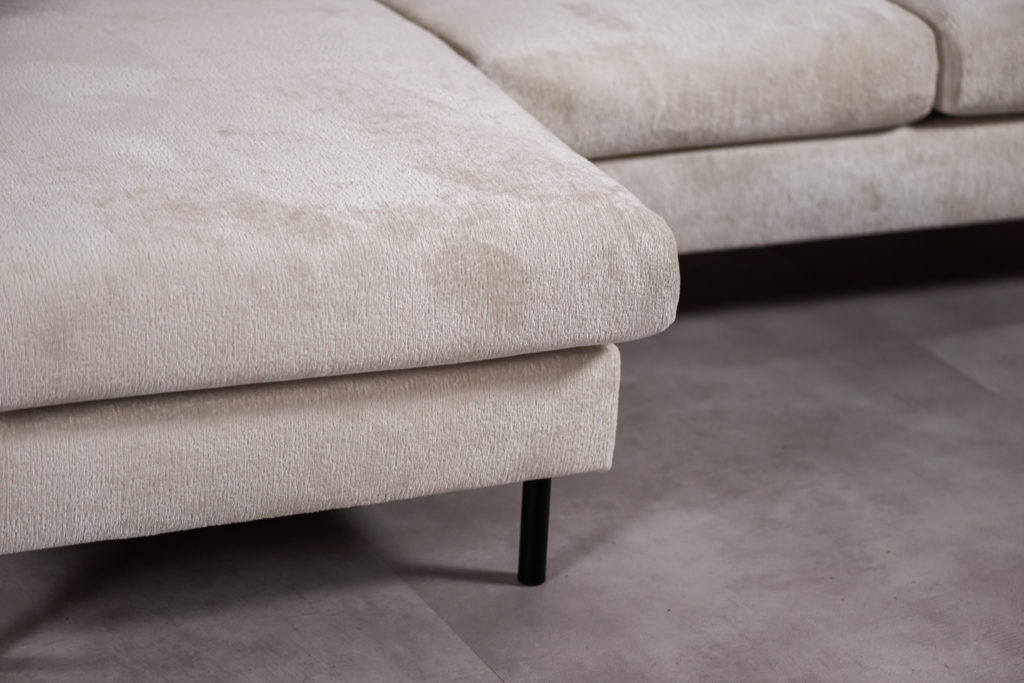 3-zitsbank CL L+R, stof Loris 01, L720 champagne - Afbeelding 10