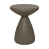 Bijzettafel rond - ø36x48 - Taupe - metaal