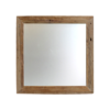 Wandspiegel Rustiek - 80x80 cm - drijfhout teak