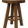 Kruk - ø40 cm - teak