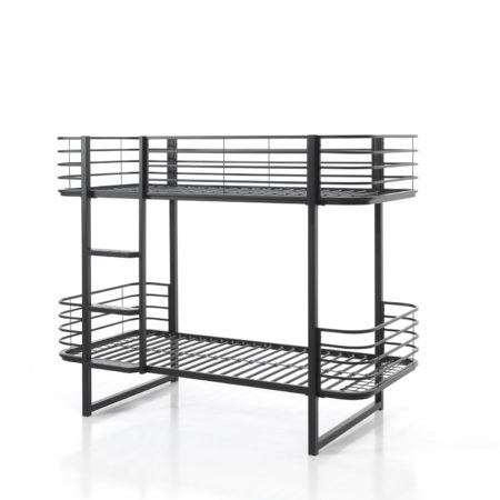 OSCAR STAPELBED 90x200 ZWART