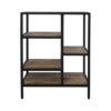 Open vakkenkast Levels - 60x81 cm - mangohout/ijzer