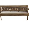Bankje Risban 3-zits - 160x65x88 - Naturel - Teak