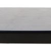 Tafelblad Zurich rond - ø80x3,8 - Zwart - Swiss edge - Acaciahout