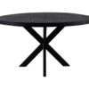 Ronde eettafel Melbourne - ø100 cm - mangohout/ijzer - Afbeelding 2