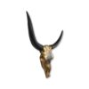 Buffelkop S - 60x60x10 - Goud/zwart - Metaal - Afbeelding 2