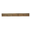 Zwevend tv meubel Vision Walnut | 280 cm - Afbeelding 2