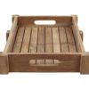Tray teak dienblad - 30x40x7 - Naturel - Teak - Afbeelding 2