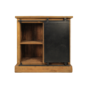 Wijnkast Blackburn - 90x90 cm - reclaimed teak - Afbeelding 2