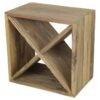 Flessenrek kruis - gerecycled teak - Afbeelding 2
