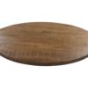 Ovaal salontafelblad - 120x80x4,5 - Naturel - Mangohout - Afbeelding 2