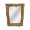 Wandspiegel - 50x70 cm - teakhout - Afbeelding 2