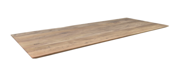 Tafelblad Zurich rechthoekig - 240x100x3,8 - Naturel - Swiss edge - Acaciahout - Image 2