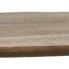 Tafelblad Bern ovaal -  180x100x3,5 - Naturel - Swiss edge - Mangohout - Afbeelding 2
