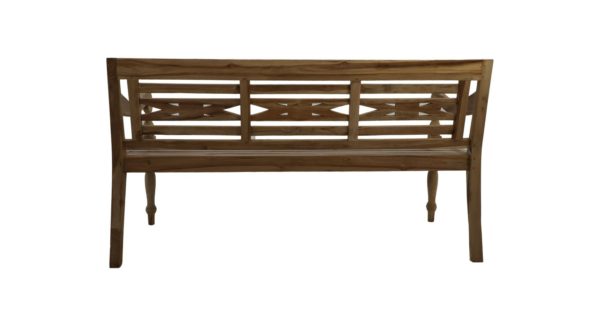 Bankje Risban 3-zits - 160x65x88 - Naturel - Teak - Image 2