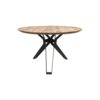 Tafelblad Zurich rond - ø120x3.8 - Naturel - Swiss edge - Acaciahout - Afbeelding 2