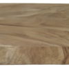 Rechthoekig tafelblad - 80x80x6 - Naturel - Munggur - Afbeelding 2