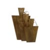 Snijplanken - Naturel - Mangohout - Set van 3 - Afbeelding 2