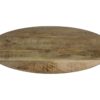 Salontafelblad Bern ovaal - 100x60x2,5 - Naturel - Swiss edge - Mangohout - Afbeelding 2