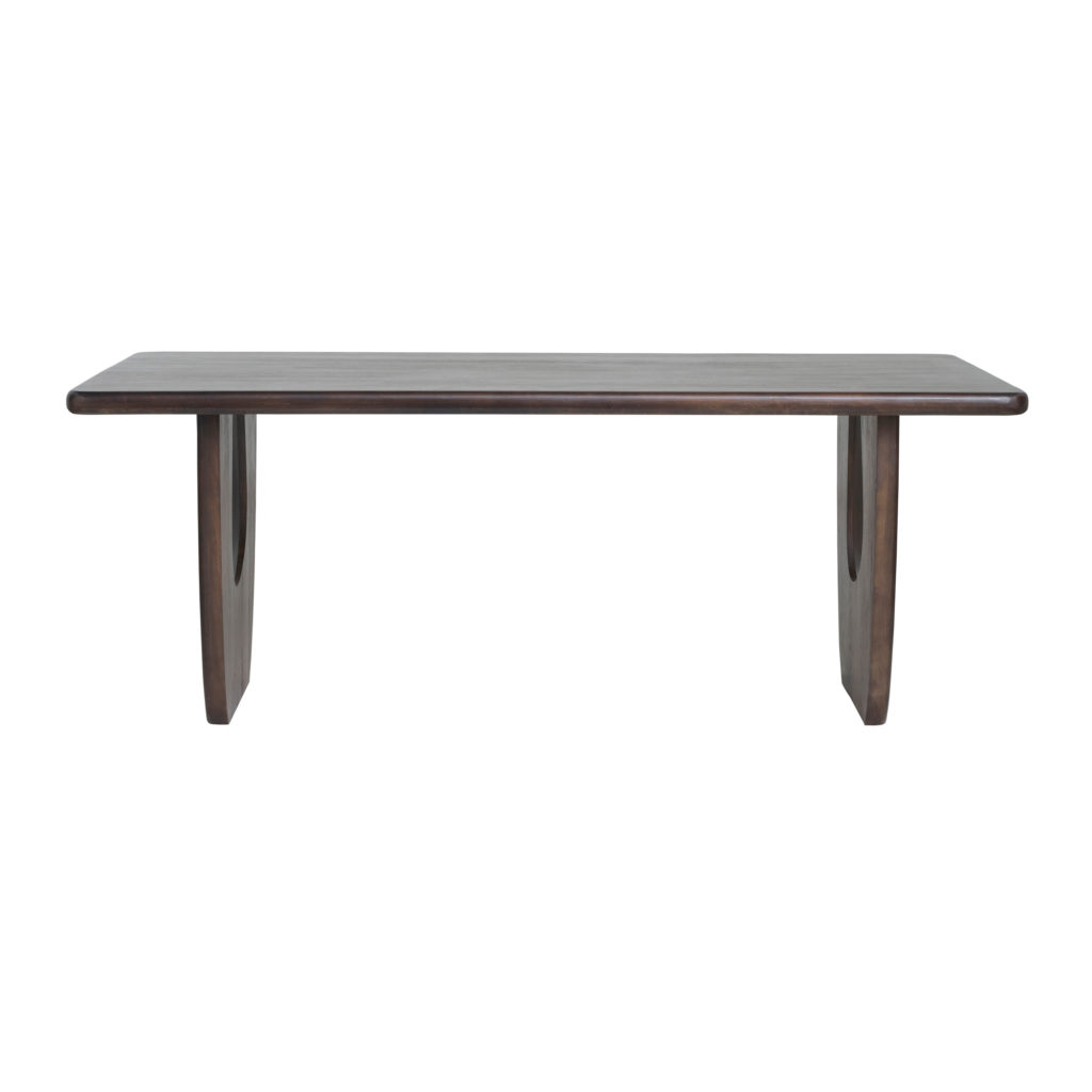 Eetkamertafel 240, Mango Brown Walnut - Afbeelding 2