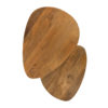 Keulen salontafel organisch, set van 2, Smooth Natural - Afbeelding 2