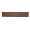 Zwevend tv meubel Madison Walnut | 160 cm - Afbeelding 2