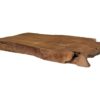 Salontafelblad  - 80x50x8 - Naturel- Teak - Afbeelding 2