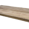 Rechthoekig tafelblad Portland - 220x100x5 - Naturel - Mangohout - Afbeelding 2