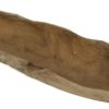 Fruitschaal Kano - 50-60x15x12 - Naturel - Teak - Afbeelding 2