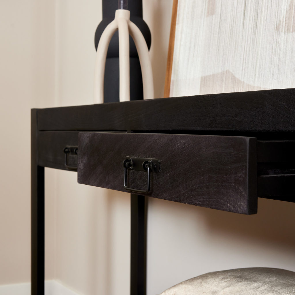 Sidetable Boaz Black | 120 cm - Afbeelding 2