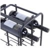 Wijnrek - 25x25x90 - Zwart - Metaal - Afbeelding 3
