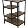 Open vakkenkast Levels - 60x81 cm - mangohout/ijzer - Afbeelding 3
