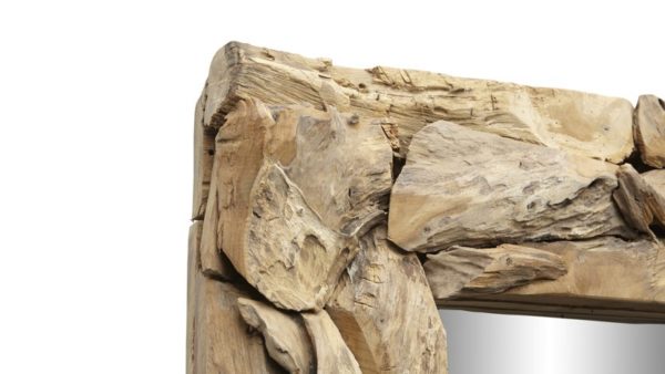 Wandspiegel Root - 120x80 cm - teak wortelhout - Image 3