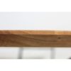 Tafelblad Zurich rond - ø120x3.8 - Naturel - Swiss edge - Acaciahout - Afbeelding 3