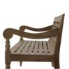 Bankje Risban 3-zits - 160x65x88 - Naturel - Teak - Afbeelding 3