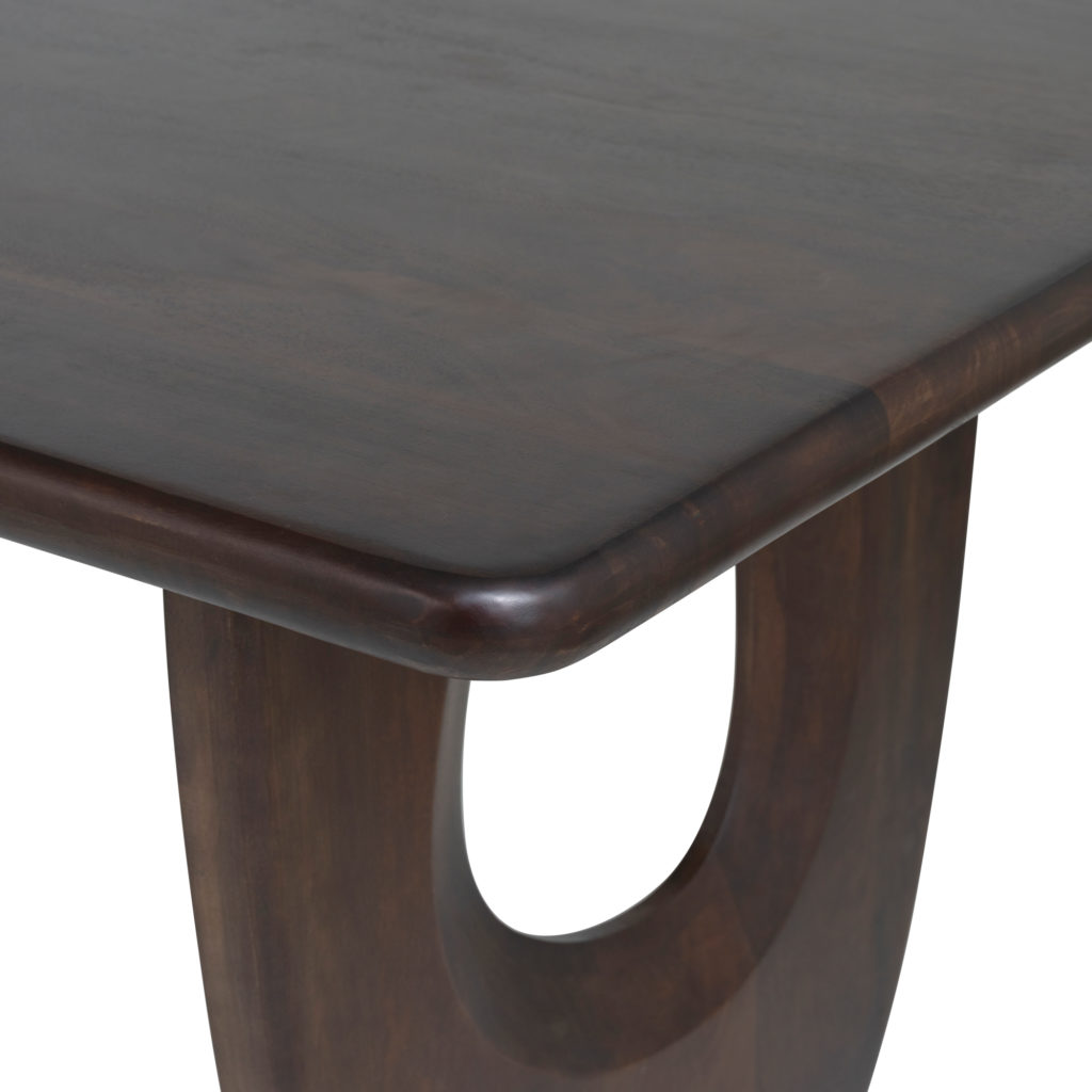 Eetkamertafel 240, Mango Brown Walnut - Afbeelding 3