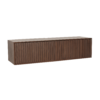 Zwevend tv meubel Madison Walnut  | 120 cm - Afbeelding 3