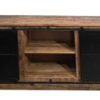 Sideboard Melbourne - 140x43x85 - Naturel/zwart - Rustiek mangohout/ijzer - Afbeelding 3