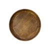 Bijzettafel Ventura - ø50 cm - mangohout/ijzer - naturel - Afbeelding 3