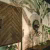 Wandkast Verona - 100x40x200 - Zwart - Mangohout/metal - Afbeelding 3