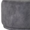 Poefje Otto - 55x55x40 - Dolfijn grijs - Adore 180 - Velours - Afbeelding 3