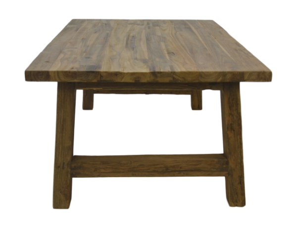 Salontafel Lawas - 120x70x45 - Naturel - Oud rustiek teakhout - Image 3