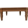 Bahama salontafel tuin - 125x70x30 - naturel -  teak - Afbeelding 3