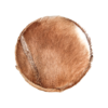 Poef rond - ø33 cm - geitenhuid - Afbeelding 3