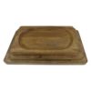 Decoratieve dienbladen - Naturel - Mangohout - Set van 3 - Afbeelding 3